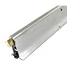 Fire Rated/Light Duty/Concealed Automatic Door Bottom with Solid Rubber Extrusion (7023CA), SMS # 6 x 1/2'' supplied, (9/16'' W x 1-1/2'' H x 32'' L)
