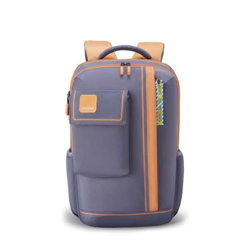 Image of American Tourister Sest 3.0 Style 02 | 30L Backpack | School Bag | 3 Compartments | School & College Backpack for Girls and Boys | Spacious Interiors | Grey | 1 Yr Global Warranty