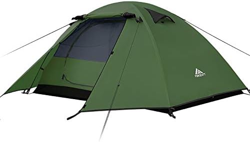 Forceatt Camping Tent-2 Person Tent, Waterproof & Windproof. Lightweight Backpacking Tent, Easy Setup, Suitable for Outdoor and Hiking Traveling