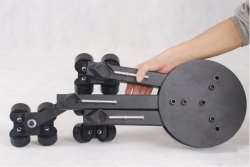 Gowe Kamera schwere Video, Slider Stativ Dolly Track Tracking Rollen, Auto