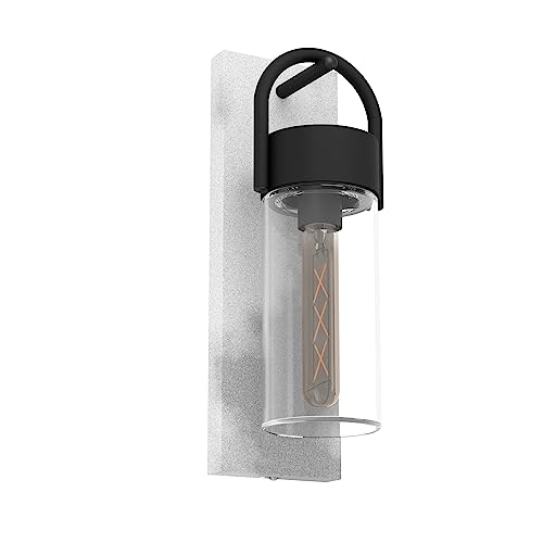 Eglo Lampada da parete esterna Carraro, illuminazione per parete casa, luce