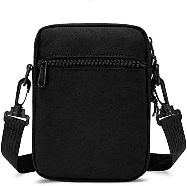 Miniatura 6 de RchleaKry Mini bolsa cruzada para hombre, 7.4 x 5.3 pulgadas, bolsa de pasaporte de viaje para teléfono, bolsa para el cuello, bolsa de hombro