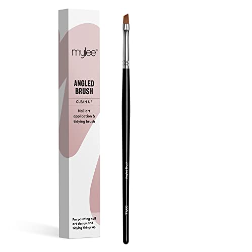 Mylee Brush For Gel Nail Art & Polish Application, 7 Designs, Oval, Angled, Ombre, Fine