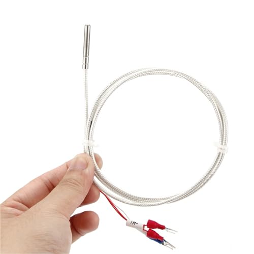 Thermocouple Type K anti interférence avec câble tressé blindé pour signal stable