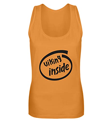 Débardeur orange femme Viking Inside XL pour éviter la chaleur en été