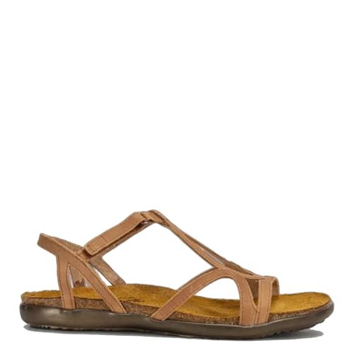 Image of NAOT Footwear Women's Dorith Sandal with Cork Footbed and Arch Support Footbed - Adjustable Sandal With Backstrap - Comfort and Support - Lightweight and Perfect for Travel - Narrow to Medium Fit