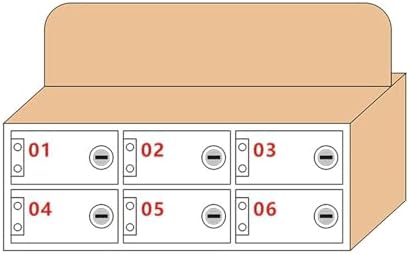 Wooden Phone Locker Storage Box - Wall-Mounted or Desktop Organizer for School, Library, Office, Classroom & Conference Rooms - 25 Slot Cell Phone Holder.