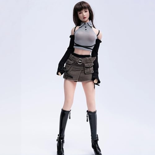 Habillage figurine 1/6 facile : bottes et jupe ajustées pour poupée 12"