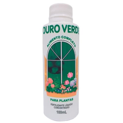 Ouro Verde Fertilizante Líquido Concentrado para Plantas, Aliment...