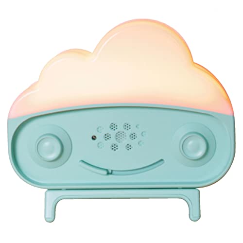 Image of Happiest Baby SNOObie Smart White Noise Machine - Portable Baby Sound Machine with Night Light - 12 Soothing Sounds for Sleep Training, Teal