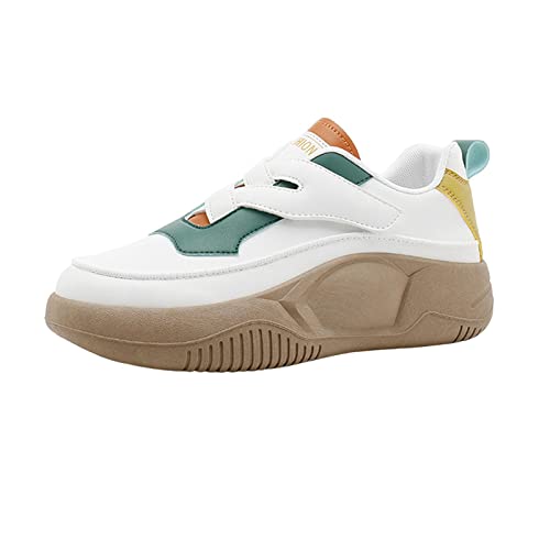 Dynwave Sapatos casuais femininos, calçados esportivos sem cadarço, tênis femininos confortáveis par