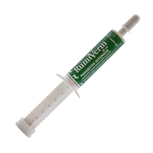 RumiVerm (30ml) - Previene los Parásitos Internos en Cabras, Ovejas y otros Rumiantes - Composición Natural - Se Administra Directamente en la Boca del Animal Cover