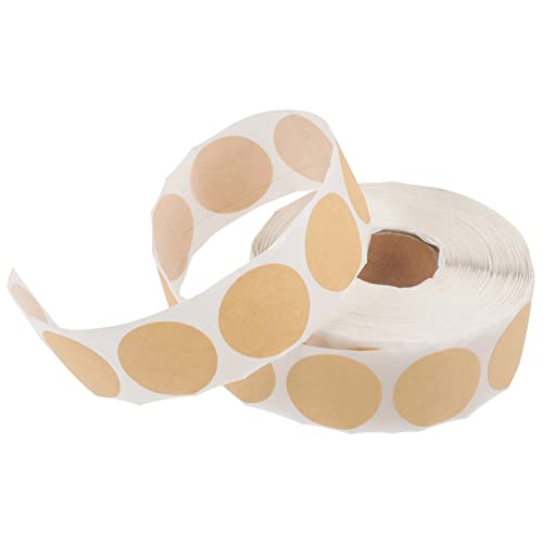 SKISUNO Pastilles De Réparation Autocollantes Rondes Papier Pratique Format 1 Pouce Adhésives Portables pour Tir Sportif Entraînement Accessoire De Tir Ciblé