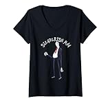 Easy Halloween costume funny slenderman men's V-Neck T-Shirt