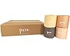 Terre Premium Bamboo Toilet Paper, Unbleached, 12 Rolls, 4 ply & 300 Sheets/Roll, FSC Certified, PFAS & BPA Free, Septic Safe, Tree-Free, Plastic & Chemical Free
