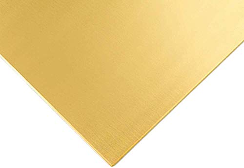 Feuille de laiton 2.5x100x10 pour bricolage et réparations - 3