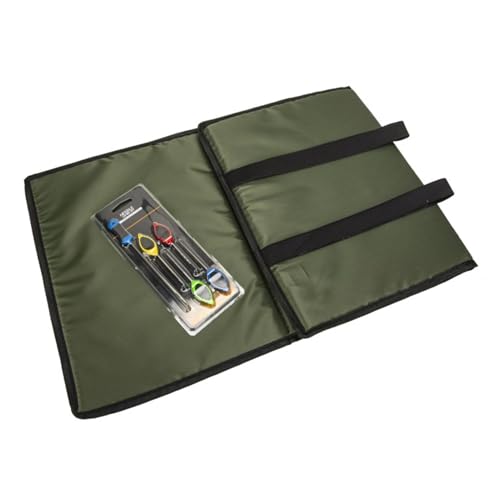 Carp Landing Mat - Portable Unhooking Mat, Foldable Fish Protection Pad | Lightweight Essentiall Waterproof Fishing Cradle, Easy-to-Clean Outdoor Angler Gear Equipment for Carp Fishing Safety