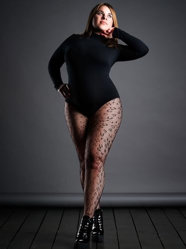 Image of Bencailor Halloween Fishnet | Black Stocking Tight, Legging, Small Hole, Pattern, High Waist Pantyhose, Lace