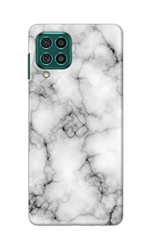Image of Light White Marble Texture Natural Pattern Hard Back Case Cover for Samsung Galaxy F62 / M62 Back Cover -(J5) VNS2230