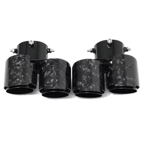 Silenciador punta de escape para 840i G14 G15 G16: renueva las colas con carbono y acero negro