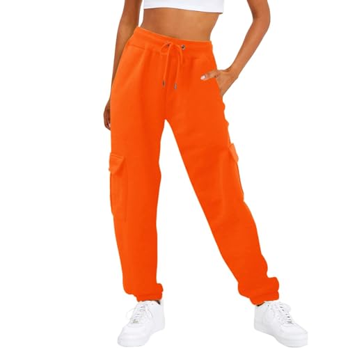 Generisch Pantalones cargo para mujer, holgados Y2K,