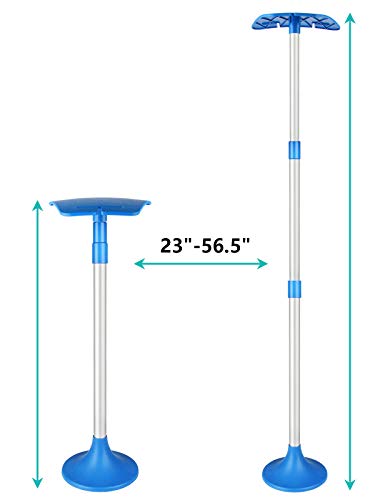 Icover Boat Cover Support Pole System-Height Adjustable Aluminum Telescoping Pole And Webbing Strap Prevent Water From Sagging #TOP1
