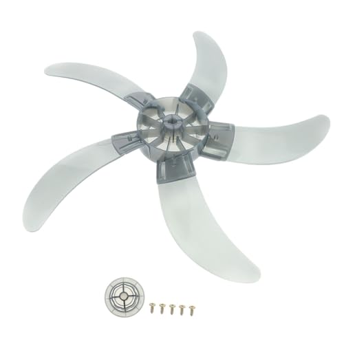 1set Outdoor Fan Replacement Blades Plastic Fan Leaves for Wall Table Thickened Design Quiet Blade for Efficient Cooling
