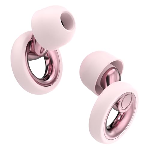 LOETRUY Ear Plugs for Sleeping Noise Cancelling - Reusable Silicone Earplugs for Concert,...