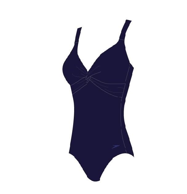 Image of Speedo Women's Endurance One Piece Swimwear - Deep Plum