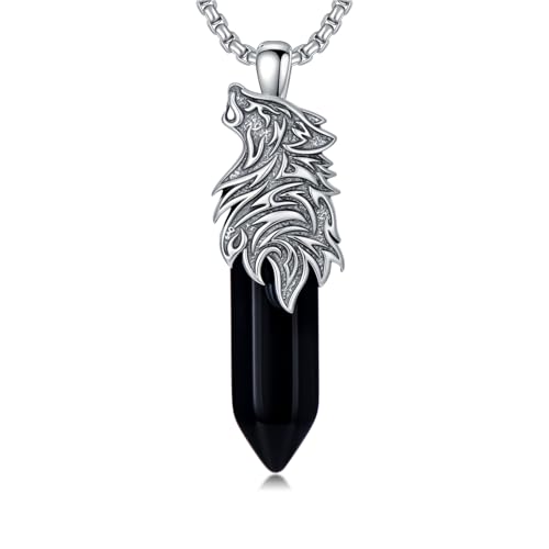 Collier loup homme en argent parfait pour affirmer son style au quotidien