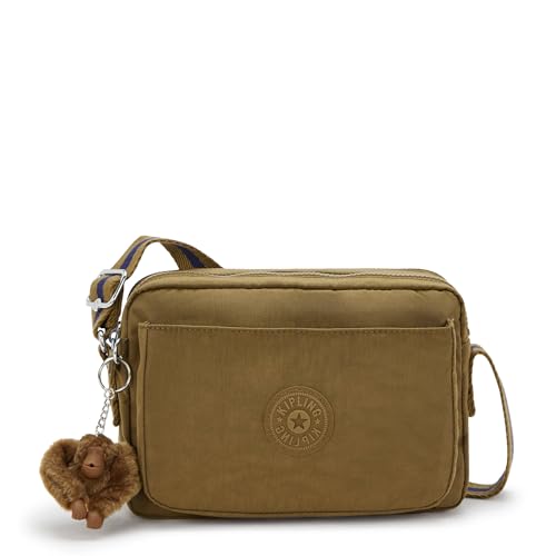 Image of Kipling Women's Abanu Crossbody Bag, Lightweight, Adjustable Nylon Waist Pack with Multi-Compartment Zip Pockets
