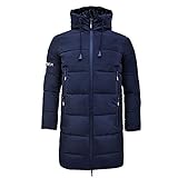 Giubbotto imbottito LEGEA G025, Giubbotto Basilea Unisex-Adulto, Blu, S