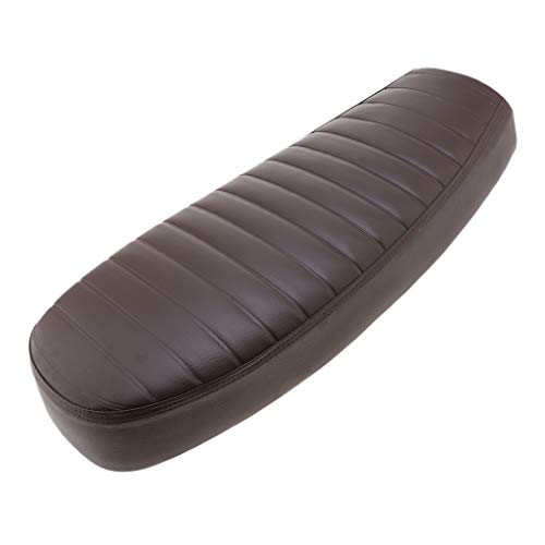 Selle arrière moto pour passager et siège conducteur universel rétro