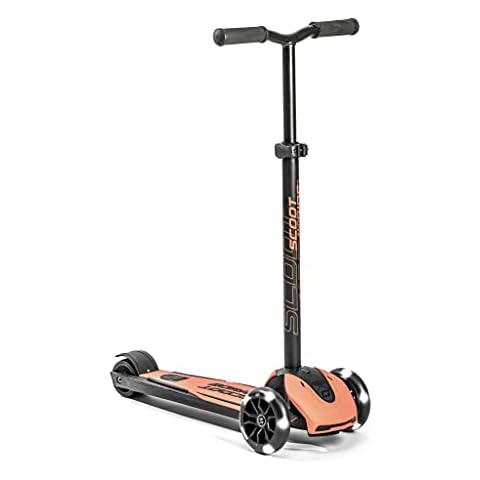 Scoot & Ride Highwaykick 5 LED Scooter Roller Kunststoff/Metall Peach Cover