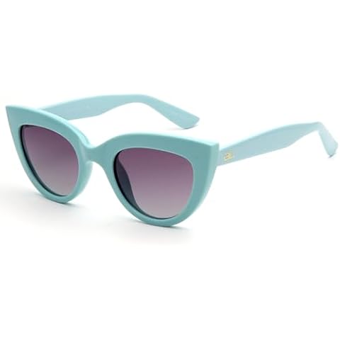BLUE CUT Women Polarized Sunglasses Trendy Vintage Classic Style UV-400 Protection Cover