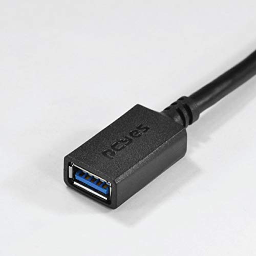 CABO EXTENSOR USB A 3.0 MACHO PARA USB A 3.0 FÊMEA 28AWG PURO COBRE 1 METRO - PUAMF3-1 - PCYES