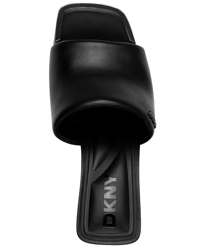 Image of DKNY Women's Kelley Square Toe Heeled Sandal Mule | Party Sandals