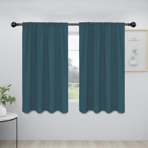 Rideaux occultants Easy-Going finitions soignées en bleu eston