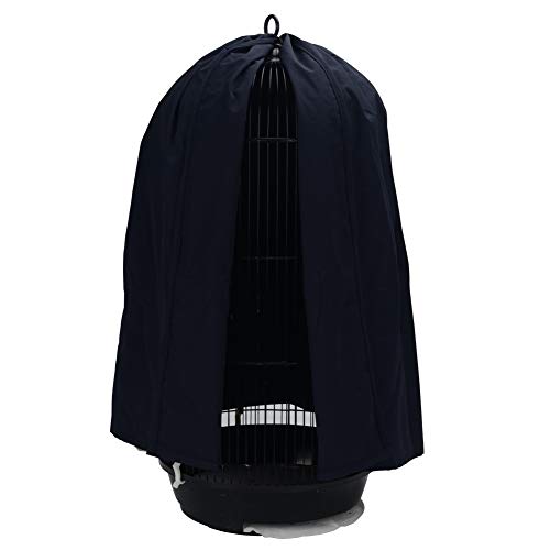 QBLEEV Classic Round Dome Top Bird Cage Cover Shield Birdcage Light Covers Skirt