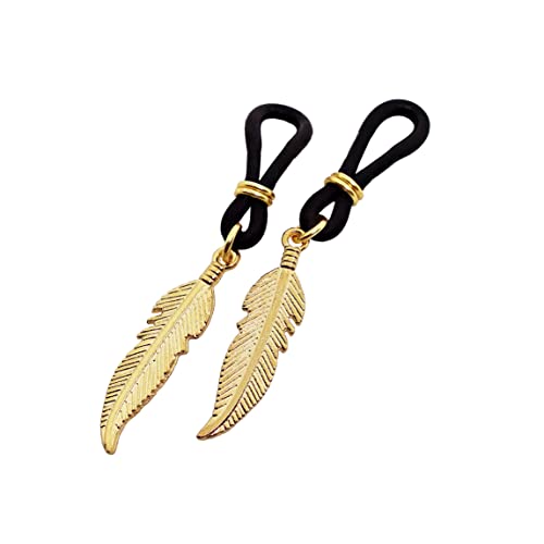 Feather Fake Nipple Ring Adjustable Nipple Noose Jewelry - Gold Fake Nipple Jewelry - Clip On Nipple Rings - Nipple Shields Non Piercing