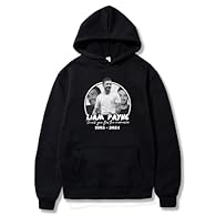 MEMORIAL HOODIE: Commemorate the life and work of the legendary musician Liam Payne with this stylish memorial hoodie. ULTIMATE COMFORT: Made from soft and high-quality materials, this unisex long sleeve hoodie guarantees ultimate comfort and lasting...