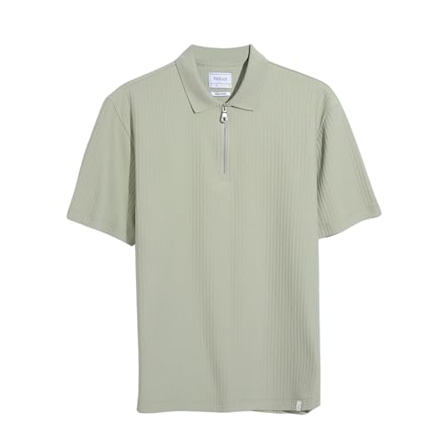 Polo Farah Dobson SS Zip Homme vêtement été chic décontracté