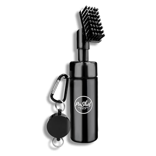 PINSHOT Golf Club Cleaner, Professional Golf Club Cleaning Brush With Accessories
