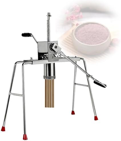 Stainless Steel Manual Buddha Incense Extruder Tool - DIY Clay Press with 1 Mold Plate, Incense Receiving Board & Scraper for Homemade Fragrance