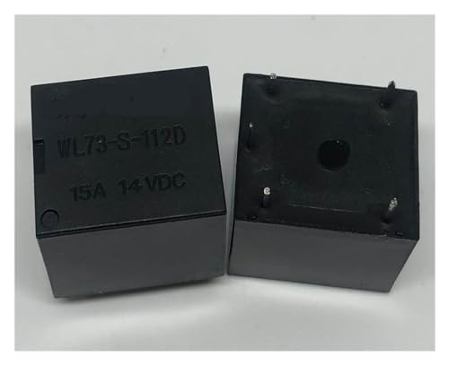 Relé electromecánico WL73-S-112D T73-1C-12V-10A de 5 pines para automatizar el taller y el hogar