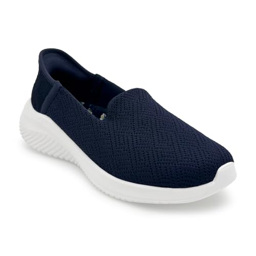 Image of KazarMax Easy On Women's Breathable Mesh Slip-On Loafers | Quick-Dry Casual Sneakers with No-Hands Design | Lightweight Anti-Skid Sole