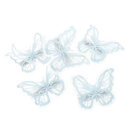 ibasenice 5�� ���̃w�A�N���b�v ���[�X�̒��̃w�A�A�N�Z�T���[ ���b�V���o�^�t���C�N���b�v �o�^�t���C���b�V���w�A�N���b�v �a�����w�A�N���b�v �|���G�X�e���A�S Sky-blue