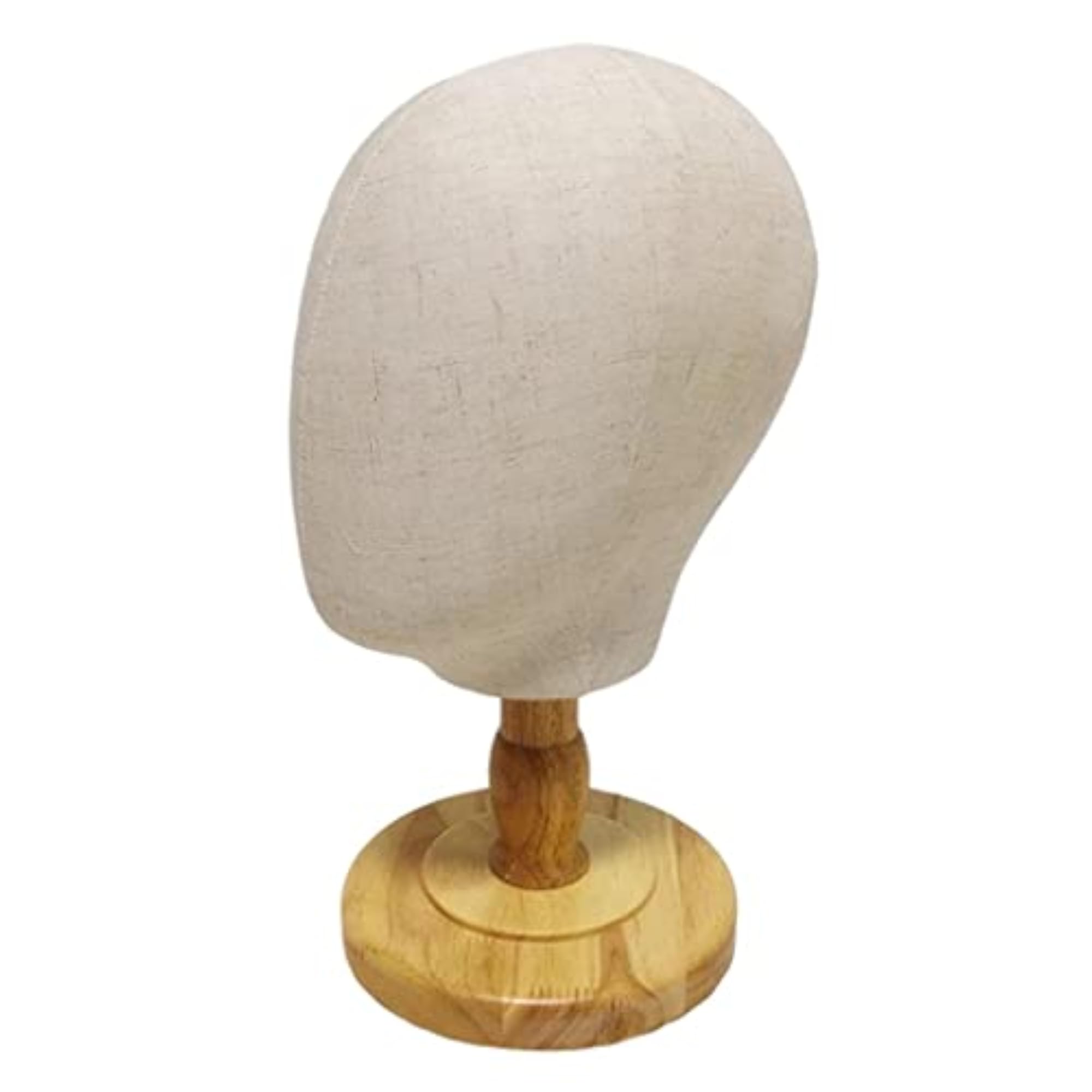 Canvas Tabletop Wig Mannequin Hat Holder Stand