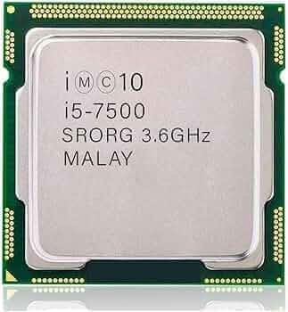 【CPU】Intel Core i5 7500 Procesor Intel Core™ i5-7500, 3.40Ghz, Kaby Lake, 6MB