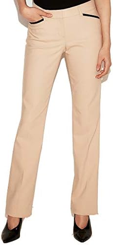 Low Rise Piped Barely Boot Editor Pant 